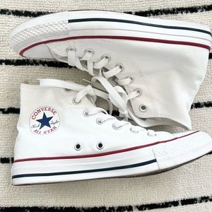 Converse White High Top Sneakers